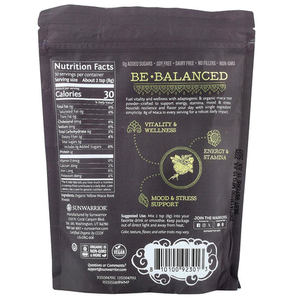 Sunwarrior Organic Maca Root