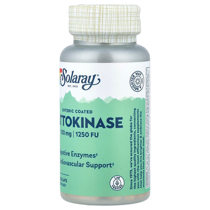 Solaray Nattokinase, 100 mg (1,250 FU), 30 VegCaps, label view 13