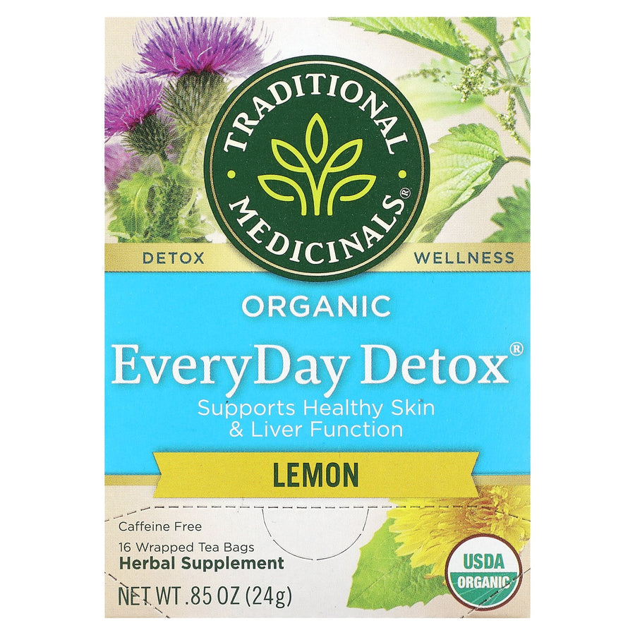 Traditional Medicinals Organic EveryDay Detox® herbal tea, 24 g