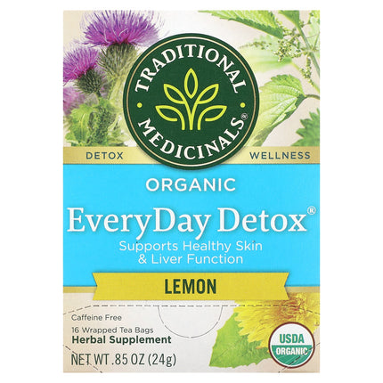 Traditional Medicinals Organic EveryDay Detox® herbal tea, 24 g