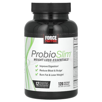 Force Factor ProbioSlim Weight Loss Essentials 120 Vegetable Capsules product image