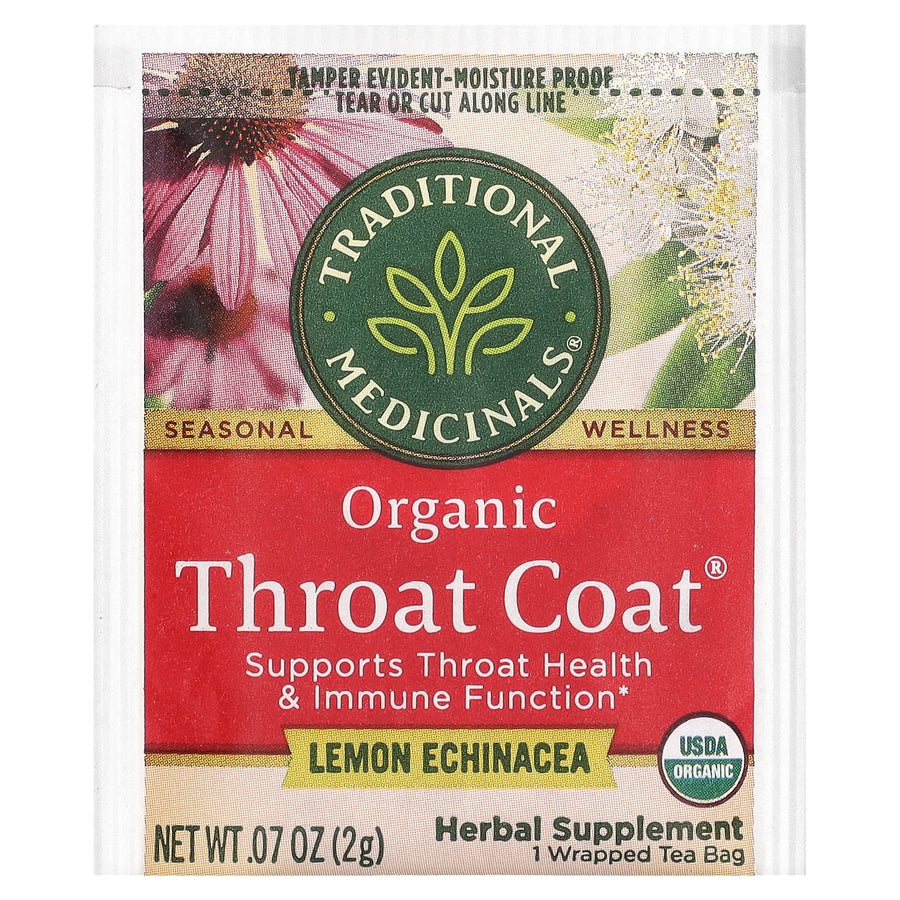 Traditional Medicinals Organic Throat Coat® herbal tea - view 3