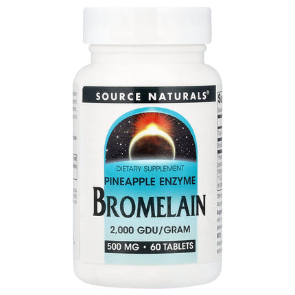 Source Naturals Bromelain (Tablets), 500 mg