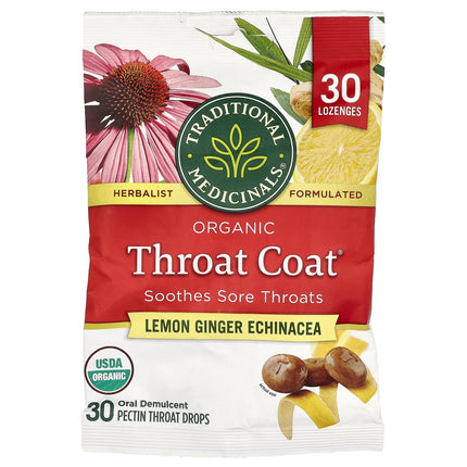 Traditional Medicinals Organic Throat Coat® Drops drops - view 5