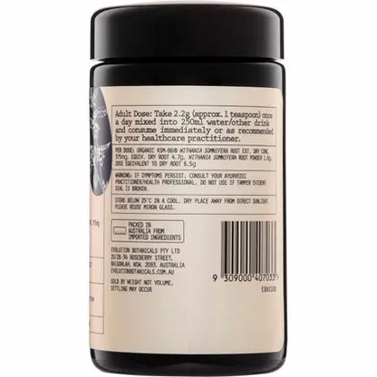 EVOLUTION BOTANICALS Ashwagandha Tonic Herbs 100g