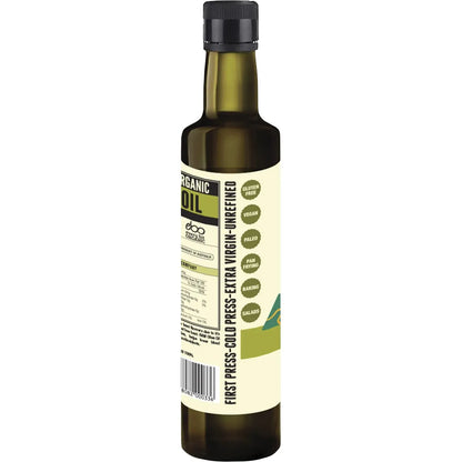 EVERY BIT ORGANIC Olive Oil Extra Virgin Cold Pressed Unrefined 500ml