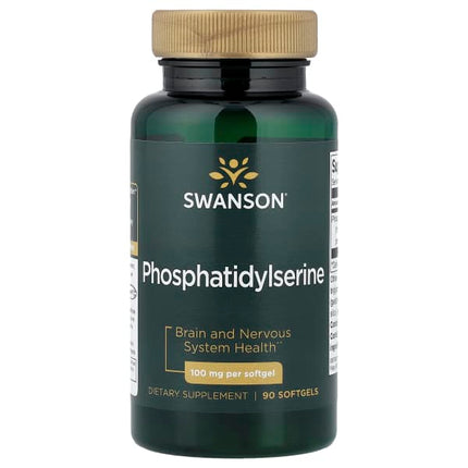 Swanson Phosphatidylserine, 100 mg, 90 Softgels