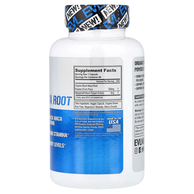 EVLution Nutrition Black Maca Root