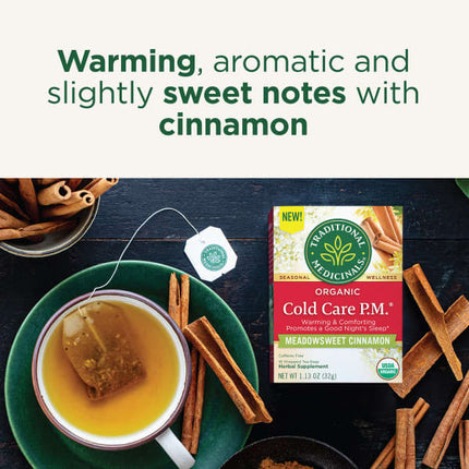 Traditional Medicinals Organic Cold Care PM herbal tea - view 4
