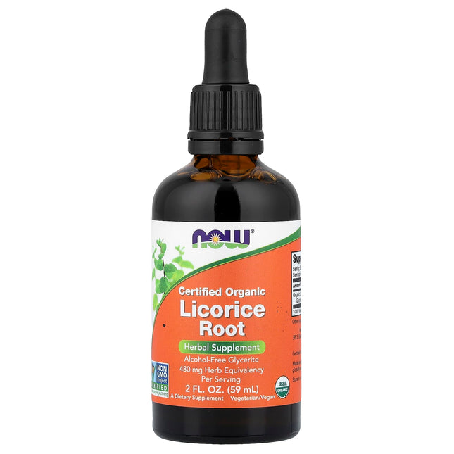 NOW Foods Certified Organic Licorice Root
