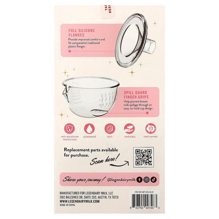 Legendairy Milk, Silicone Collection Cups, 2 Count