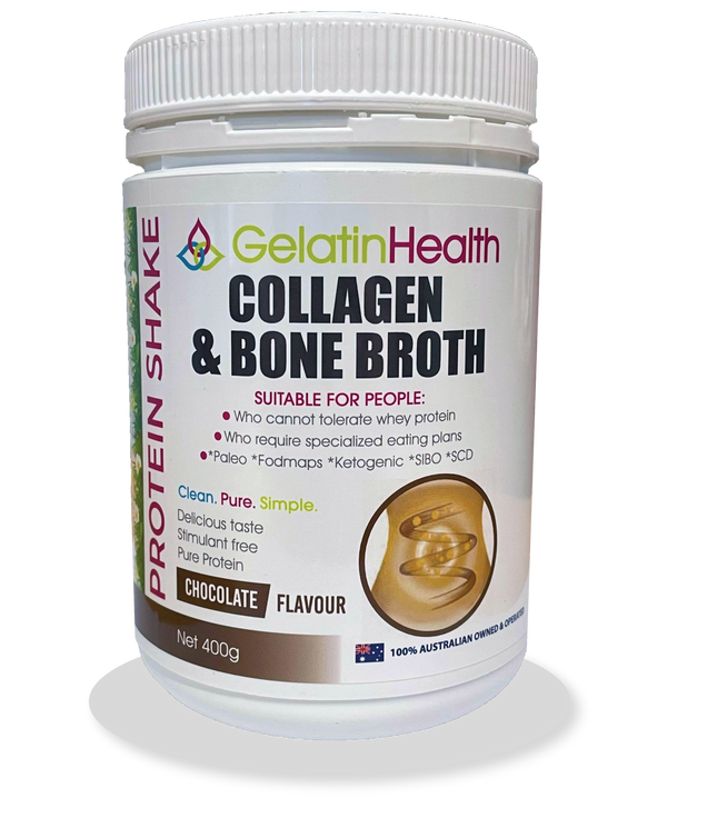 Gelatin Health - Collagen & Bone Broth Chocolate Shake