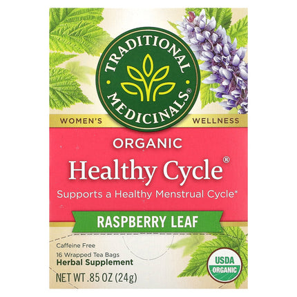 Traditional Medicinals Organic Healthy Cycle® herbal tea, 24 g