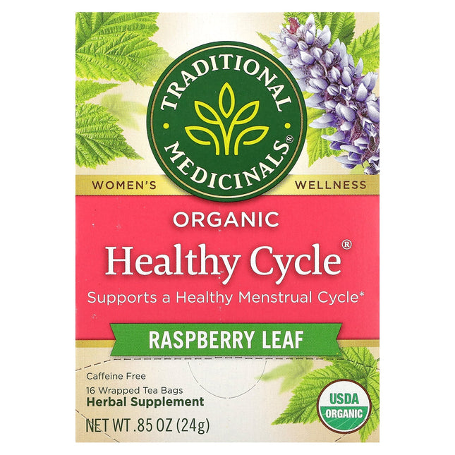 Traditional Medicinals Organic Healthy Cycle® herbal tea, 24 g