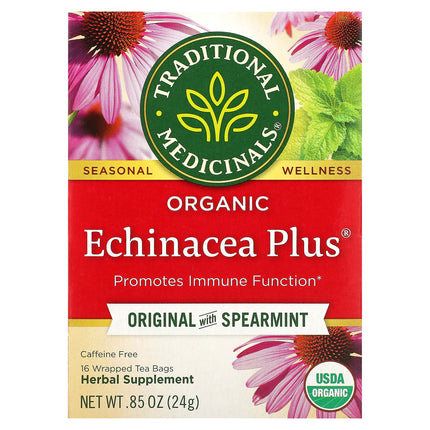 Traditional Medicinals Organic Echinacea Plus® herbal tea, 24 g