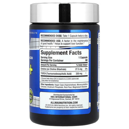 ALLMAX TUDCA+, 250 mg