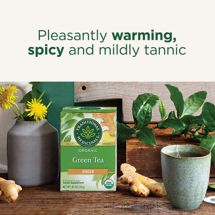 Traditional Medicinals Organic Green Tea herbal tea - view 4