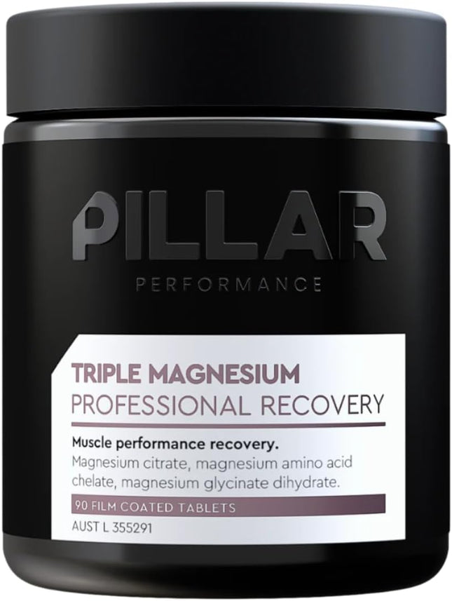 Pillar Performance Triple Magnesium 90 Caps Unflavored