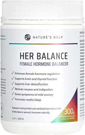 Nature's Help Her Balance Female Hormone Support Supplement, 300g