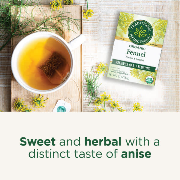 Traditional Medicinals Organic Fennel herbal tea - view 4