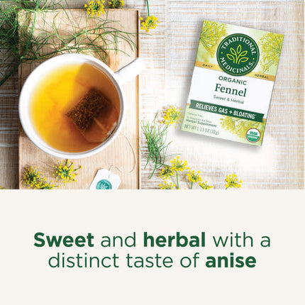 Traditional Medicinals Organic Fennel herbal tea - view 4