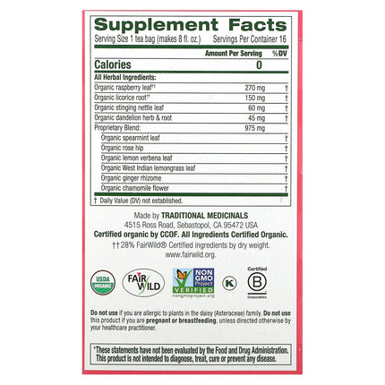 Traditional Medicinals Organic Healthy Cycle® herbal tea - view 2