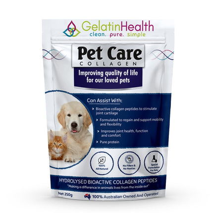 Gelatin Health - Pet Care Collagen