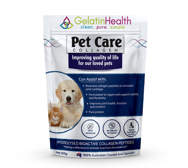Gelatin Health - Pet Care Collagen