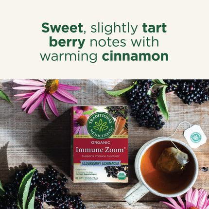 Traditional Medicinals Organic Immune Zoom® herbal tea - view 4