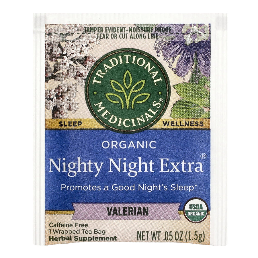 Traditional Medicinals Organic Nighty Night Extra® herbal tea - view 3