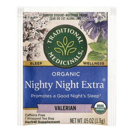 Traditional Medicinals Organic Nighty Night Extra® herbal tea - view 3