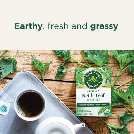 Traditional Medicinals Organic Nettle Leaf herbal tea - view 4