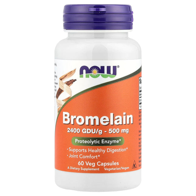 NOW Foods Bromelain, 500 mg