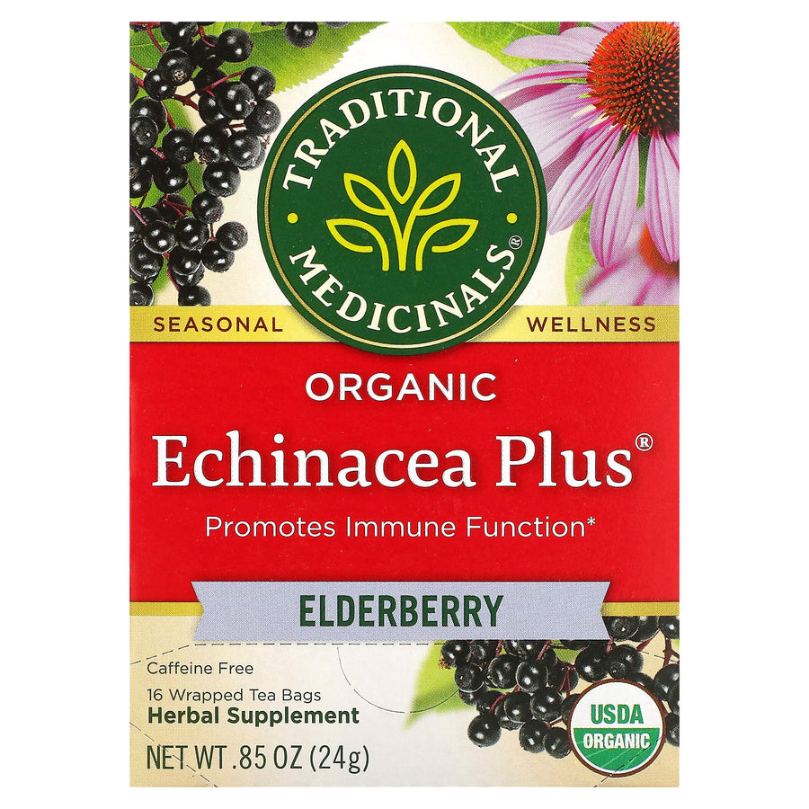 Traditional Medicinals Organic Echinacea Plus® herbal tea, 24 g
