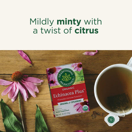 Traditional Medicinals Organic Echinacea Plus® herbal tea - view 4