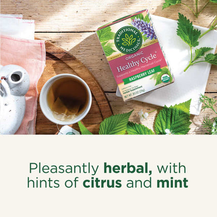 Traditional Medicinals Organic Healthy Cycle® herbal tea - view 4