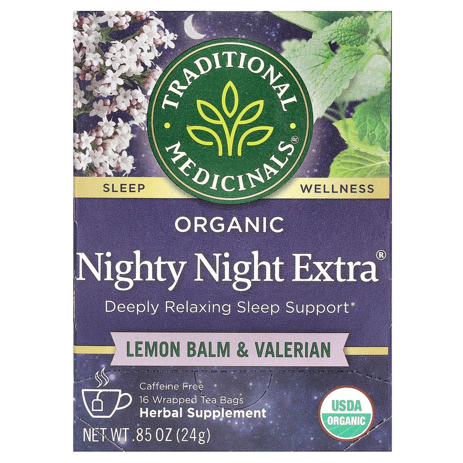 Traditional Medicinals Organic Nighty Night Extra® herbal tea, 24 g