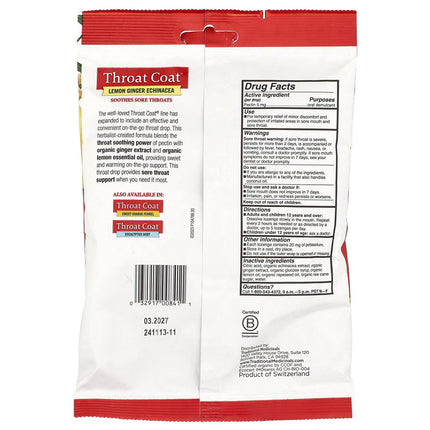 Traditional Medicinals Organic Throat Coat® Drops drops - view 6