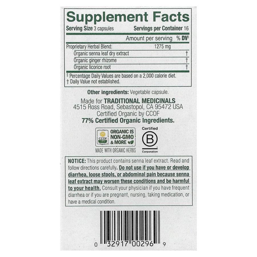 Traditional Medicinals Smooth Move® Capsules capsules - view 2