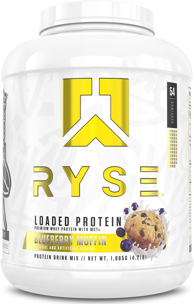 Ryse Blueberry Muffin Loaded Protein Powder 1.8 kg
