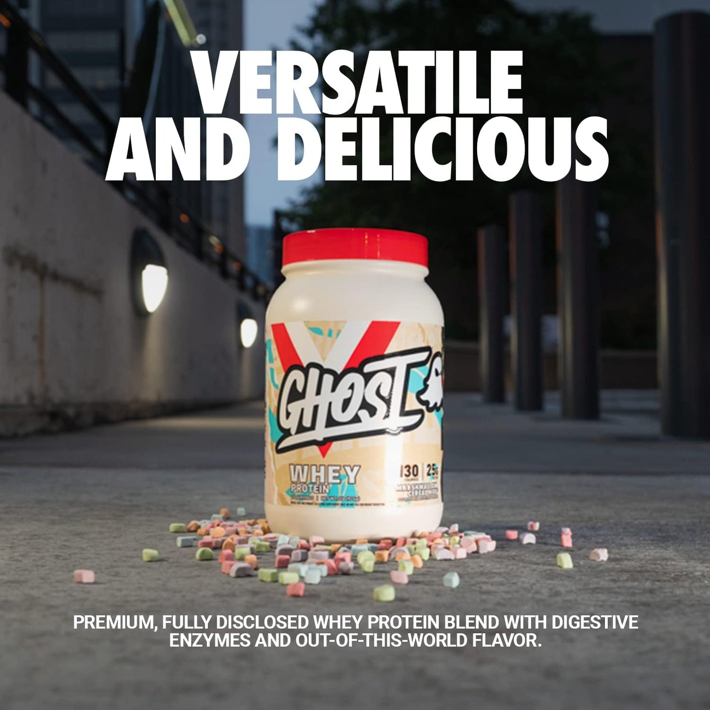 Ghost Marshmallow Cereal Milk Whey Protein Powder 907 g