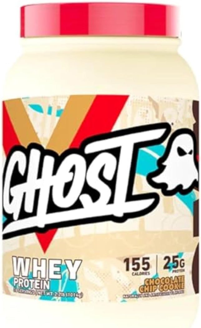 Ghost Whey Protein Powder Chocolate Chip Cookie 907 g