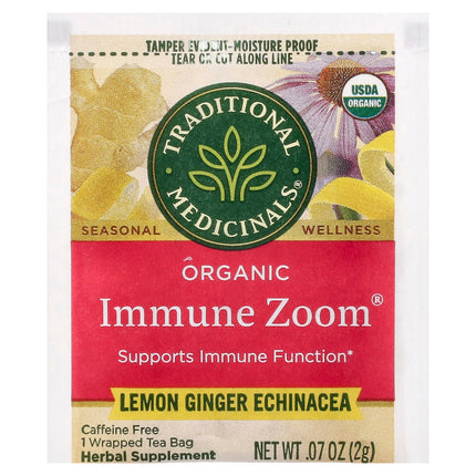 Traditional Medicinals Organic Immune Zoom® herbal tea - view 3