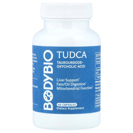BodyBio TUDCA, 250 mg per Capsule
