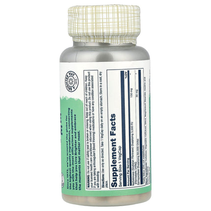Solaray Nattokinase Serrapeptase, Enteric Coated, 30 VegCaps, label view 11