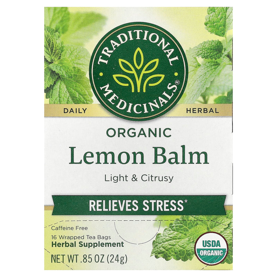Traditional Medicinals Organic Lemon Balm herbal tea, 24 g