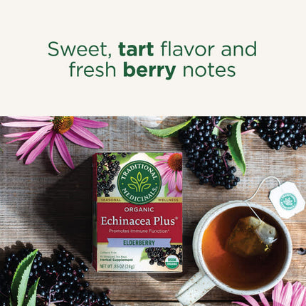 Traditional Medicinals Organic Echinacea Plus® herbal tea - view 4