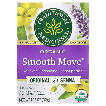 Traditional Medicinals Organic Smooth Move® herbal tea, 32 g