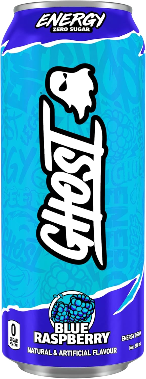 Ghost Energy Drink Blue Raspberry