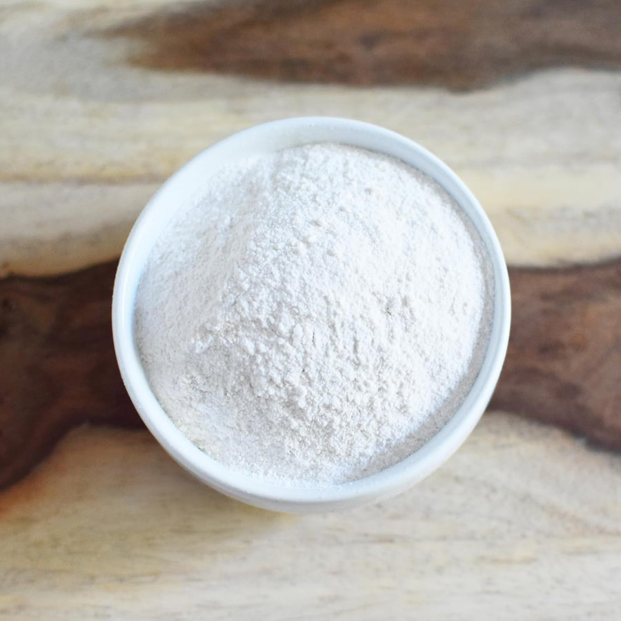 Anthony's Cassava Flour 2lb package in a home kitchen setting